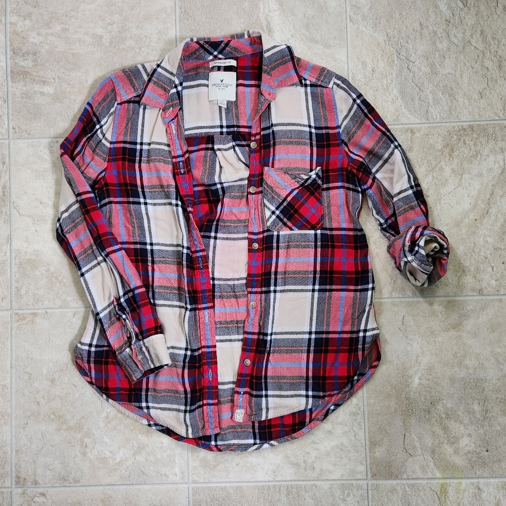American Eagle Flannel - Size Small